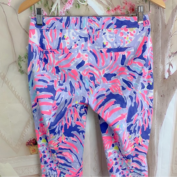 Lilly Pulitzer Floral Kelly skinny Ankle pant - Picture 5 of 9